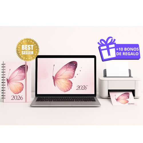 Súper Pack de Agendas Imprimibles + Recursos Extra